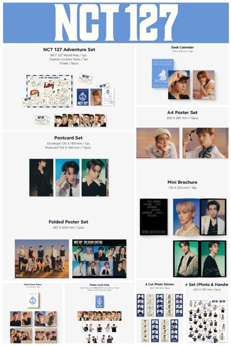 Secured Sharing 2023 Season S Greetings Set SM POB NCT NCT 127