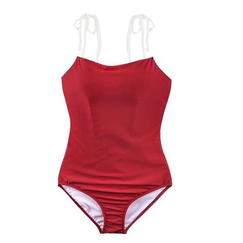 Women One Piece Swimsuits Tummy Control Bathing Suits Front Cross