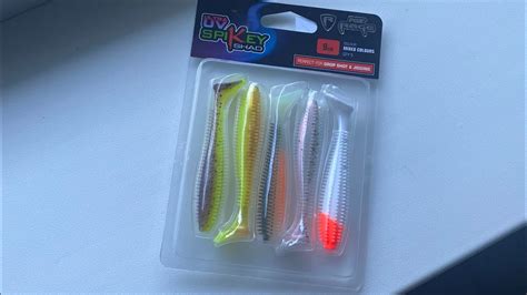 Fox Rage Spikey Shad Mixed Color Pack 9cm Unboxing YouTube