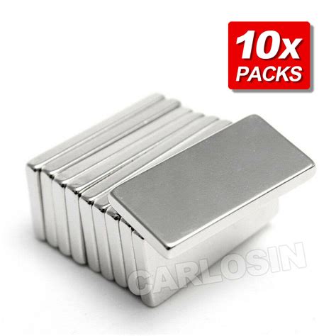 Super Strong Cuboid Block Magnets Rare Earth Neodymium Magnet N X