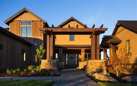 Ranchwood™ And Aquafir™ Shiplap Siding And Timbers Montana Timber