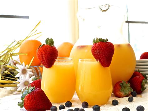 Brunch Mimosa By The Pitcher - Divas Can Cook