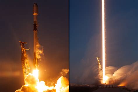 Spacex Falcon 9 Rocket Successfully Launches 21 Starlink Satellites