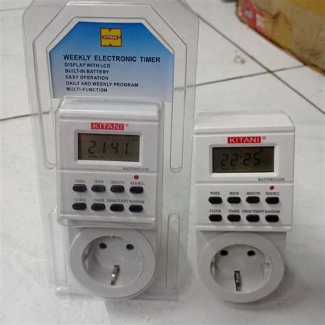 Jual Timer Digital Kitani Stop Kontak Shopee Indonesia