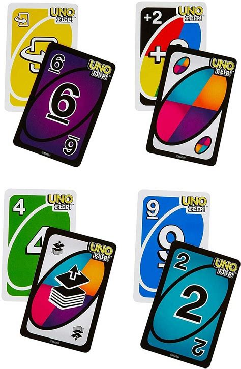 Uno Flip Card Game Classic Party Game For 2 10 People Pack Of 2