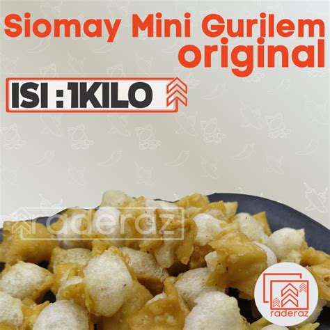 Jual GURILEM MINI 1KG Siomay Kering Toping Baso Aci Cuanki Seblak By