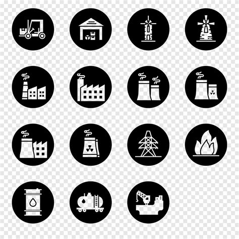 Iconos De La Industria Png Pngegg