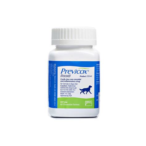 Previcox L Perro Grande 227 Mg 60 Tabs