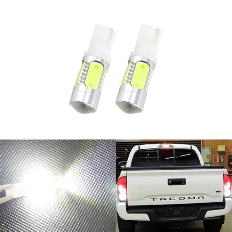 Pcs Xenon White Led Bulbs For Toyota Tacoma Backup Reverse