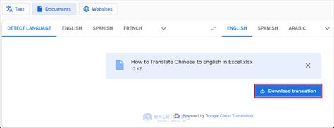 How To Translate Chinese To English In Excel 2 Methods