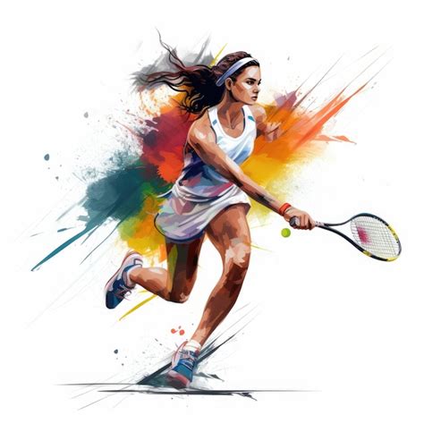 Premium AI Image | Unveiling an AllStar Lineup of Indian Badminton Players Striking Portraits on ...