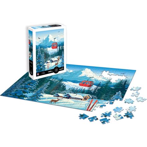 Puzzle obrazy 1000 Górska Wioska Calypto Dadum