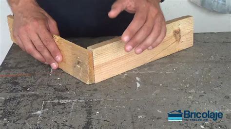 Cómo unir madera mediante tuercas y tornillos tutallerdebricolaje