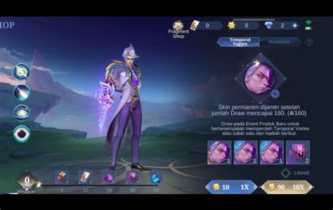 Drop Rate For The Special Natan Temporal Vortex Skin Mobile Legends ML