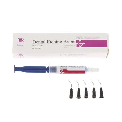 Dental Material Etchant 37 Phosphoric Acid Etchant Etching Gel With 5