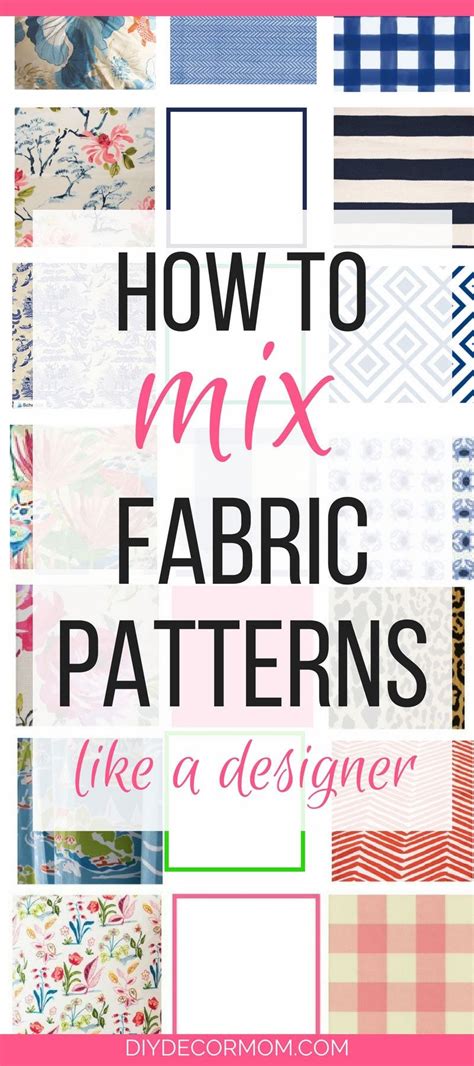 How To Mix Fabrics Like A Pro Secret Cheat Sheet Mixing Fabrics