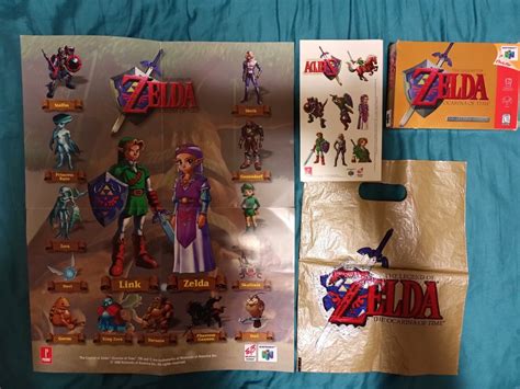 Legend Of Zelda Ocarina Of Time Gold Collectors Edition Nintendo