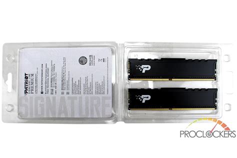 Patriot Signature Line Premium DDR4 Memory Review Gaming Gorilla