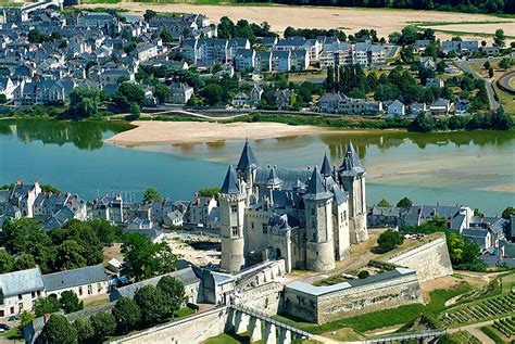 Photo aérienne Saumur 11 Maine et Loire PAF