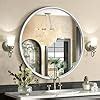 Amazon Golomo Inch Silver Round Mirror Silver Circle Mirror