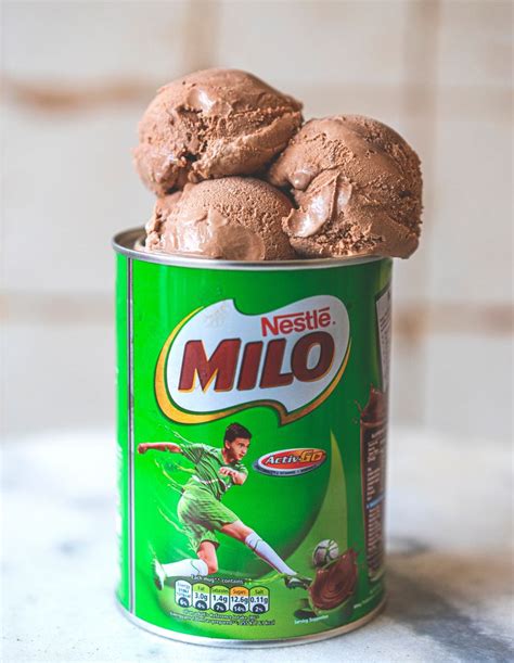 MILO ICE CREAM | Ice cream, Cafe shop design, Pinoy food