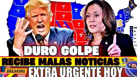 Recibe Duro Golpe Trump Noticias Hoy Septiembre News Today