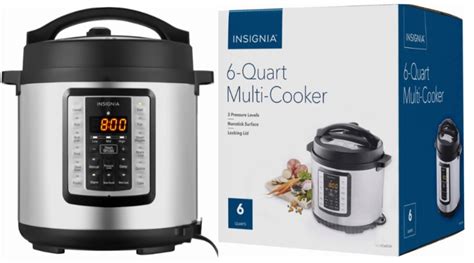 Insignia Quart Multi Function Pressure Cooker Only Shipped