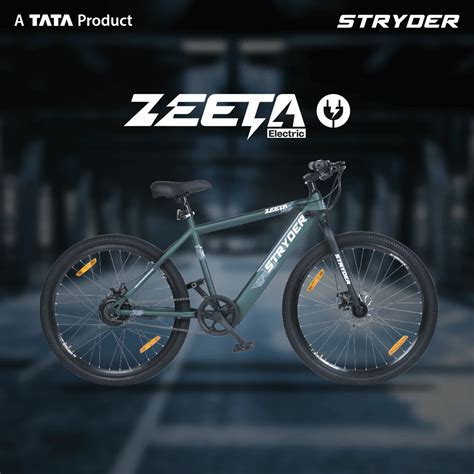 Zeeta Electric Bicycle Launched By Tata Backed Stryder Indias Best