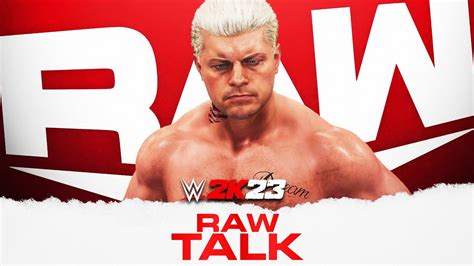 Wwe 2k23 Universe Mode Exclusive Raw Talk Episode 2 Youtube