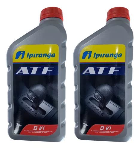 Kit 2 L Fluido Oleo Cambio Automatico Dexron 6 Atf Ipiranga Frete grátis