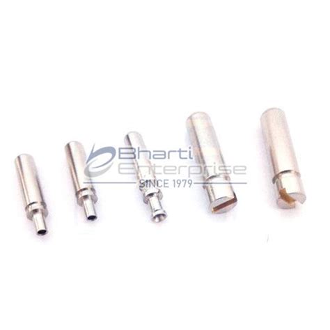 Polished Brass Charger Pins For Electrical Fittings Feature Durable