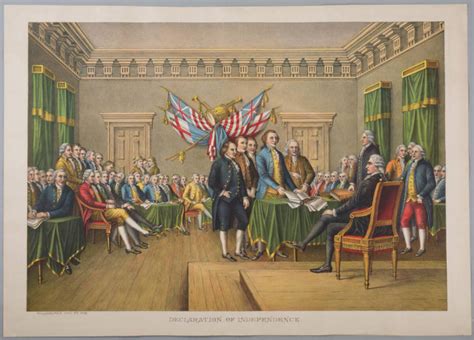 Declaration Of Independence July 4 1776 Works Mount Vernon Ladies