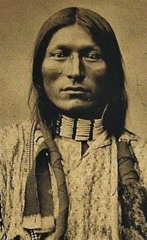 Unidentified Native American Man Beautiful Facial Features