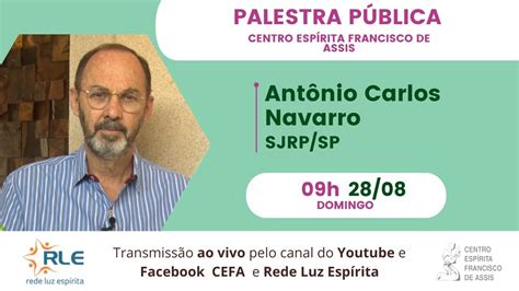 Palestra Cefa Antonio Carlos Navarro Youtube