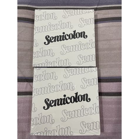 Jual SEVENTEEN SEMICOLON ALBUM UNSEALED Shopee Indonesia