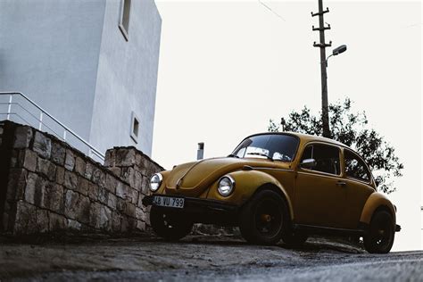 A Yellow Volkswagen Beetle · Free Stock Photo