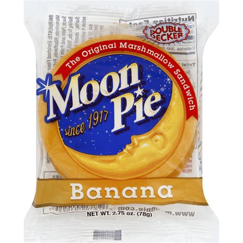 Moon Pie Marshmallow Sandwich Banana Double Decker Snacks Chips