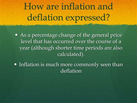 Ppt Inflation And Deflation Powerpoint Presentation Free Download