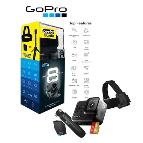 GoPro HERO8 Black Bundle CHDRB 801