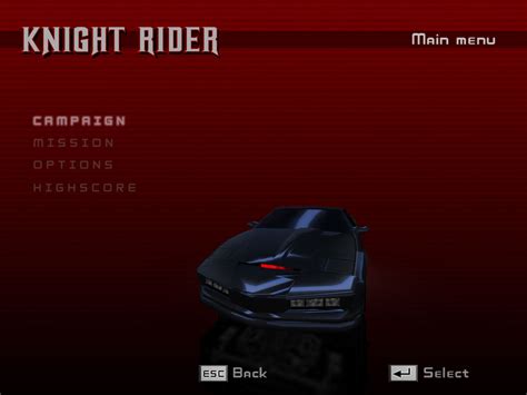 Knight Rider The Game demo file - ModDB