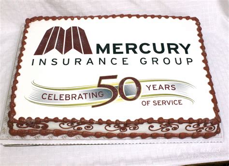 Photo Of A Corporate Anniversary Cake Pattys Cakes And Desserts