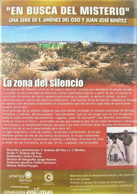 En Busca Del Misterio La Zona Del Silencio America Dvd