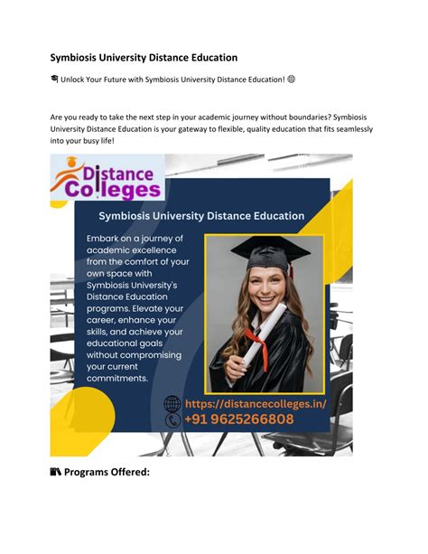 Ppt Symbiosis University Distance Education Powerpoint Presentation