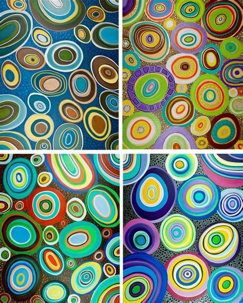 58 best images about Circles on canvas on Pinterest | Trees, Abstract ...