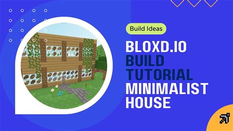 Bloxd Io Build Tutorial 1 Minimalistic House YouTube