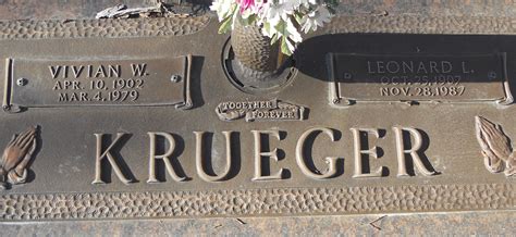 Leonard Louis Krueger 1907 1987 Find A Grave Memorial