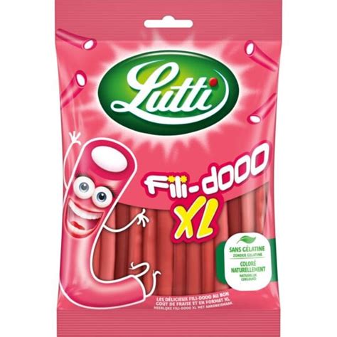 Bonbons Filidoo Xl La Fraise Lutti Le Sachet De G Prix Carrefour