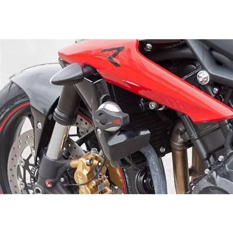 Kit Fixation Crash Pad LSL Noir Triumph 675 STREET TRIPLE Tampon