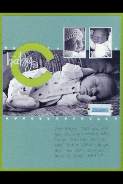 Baby scrapbook page | Baby scrapbook, Baby boy scrapbook, Baby ...