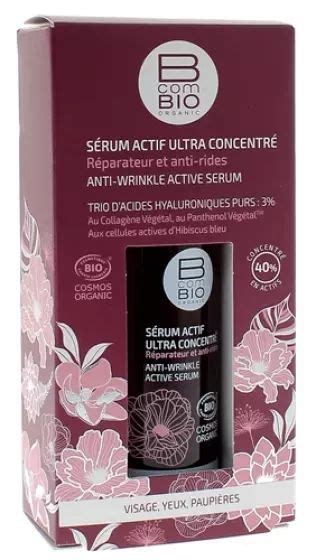 Sérum actif ultra concentré BcomBIO flacon de 30ml